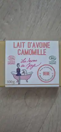 LES SAVONS DE JOYA - Lait d'avoine camomille - Savon