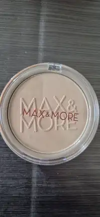 MAX & MORE - Poudre de finition compacte