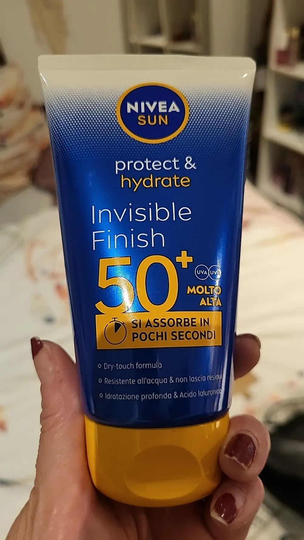 NIVEA - Sun protect & hydrate - Invisible finish 50+
