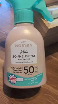 MABYEN - Kids sonnenspray mineralish spf50