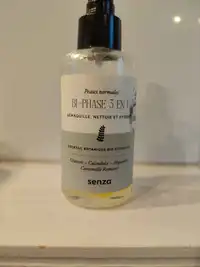 SENZA - Bi-phase 3 en 1 cocktail botanique bio hydratant 