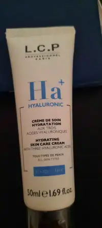 LCP - Ha+ hyaluronic - Crème de soin hydratation