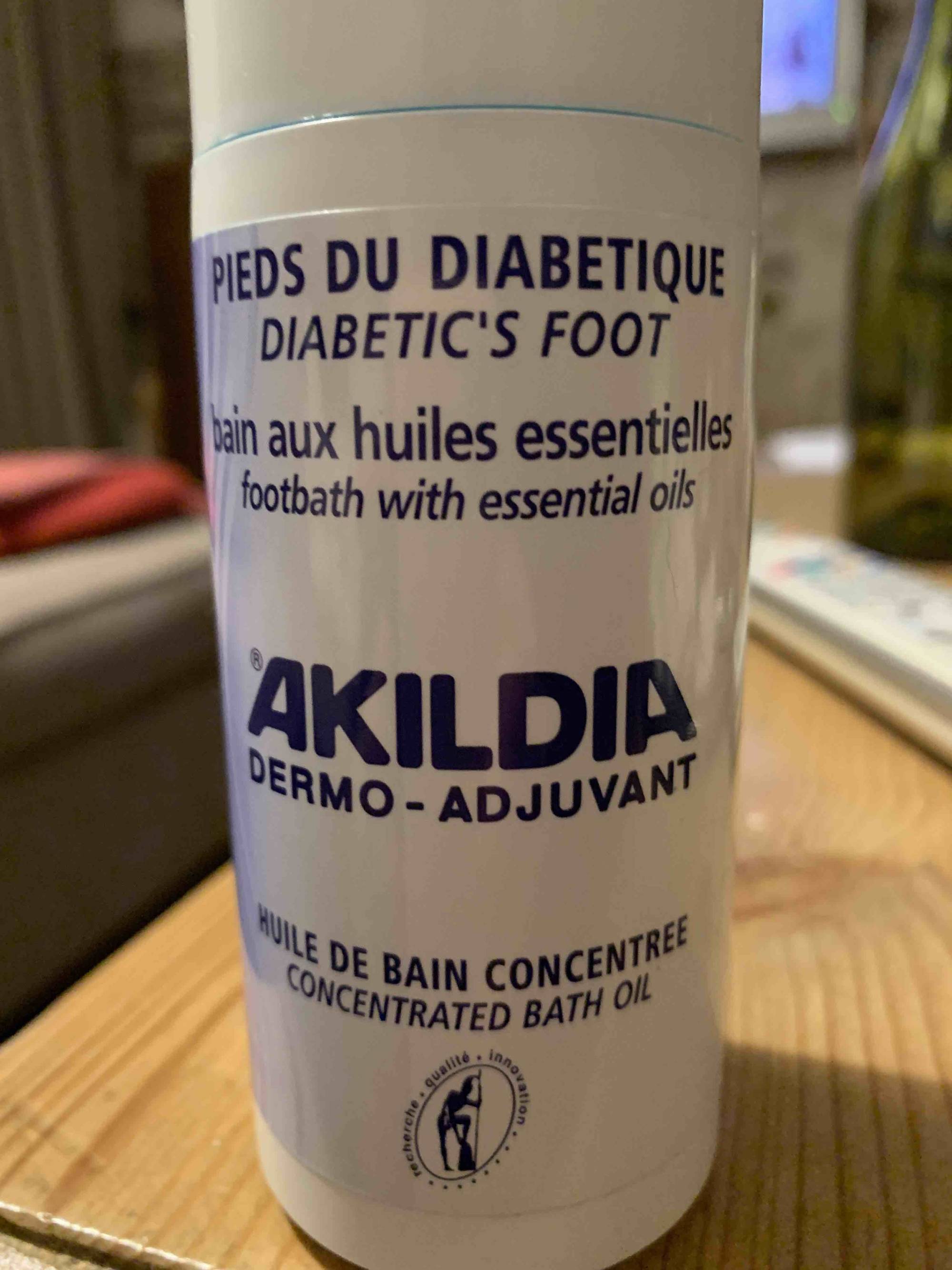 AKILDIA - PIeds du diabétique - Huile de bain concentrée