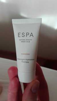 ESPA - Overnight hydration therapy