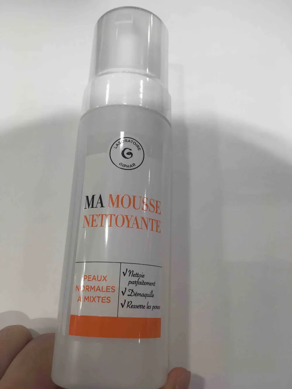 LABORATOIRE GIPHAR - Ma mousse nettoyante