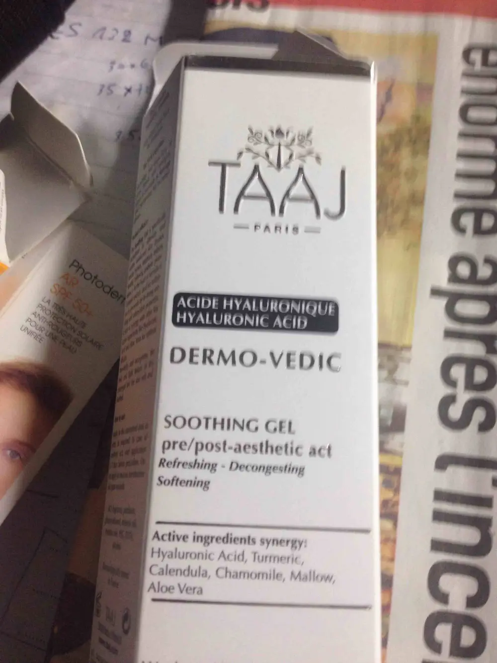 TAAJ - Dermo-vedic - Soothing gel