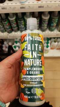 FAITH IN NATURE - Pamplemousse & orange - Après-shampooing
