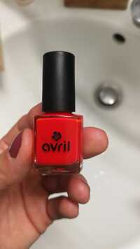 AVRIL - Vernis N°40 Coquelicot