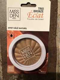 MISS DEN PARIS - Trio bronze éclat - Effet hâle naturel 652 peaux claires