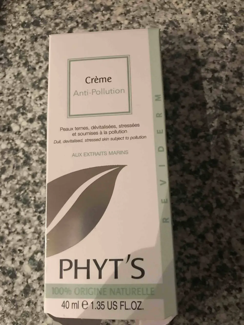 PHYT'S - Crème anti-pollution aux extraits marins