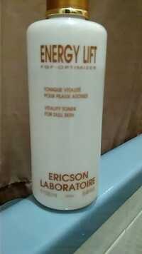 ERICSON LABORATOIRE - Energy lift - Tonique vitalité pour peaux atones