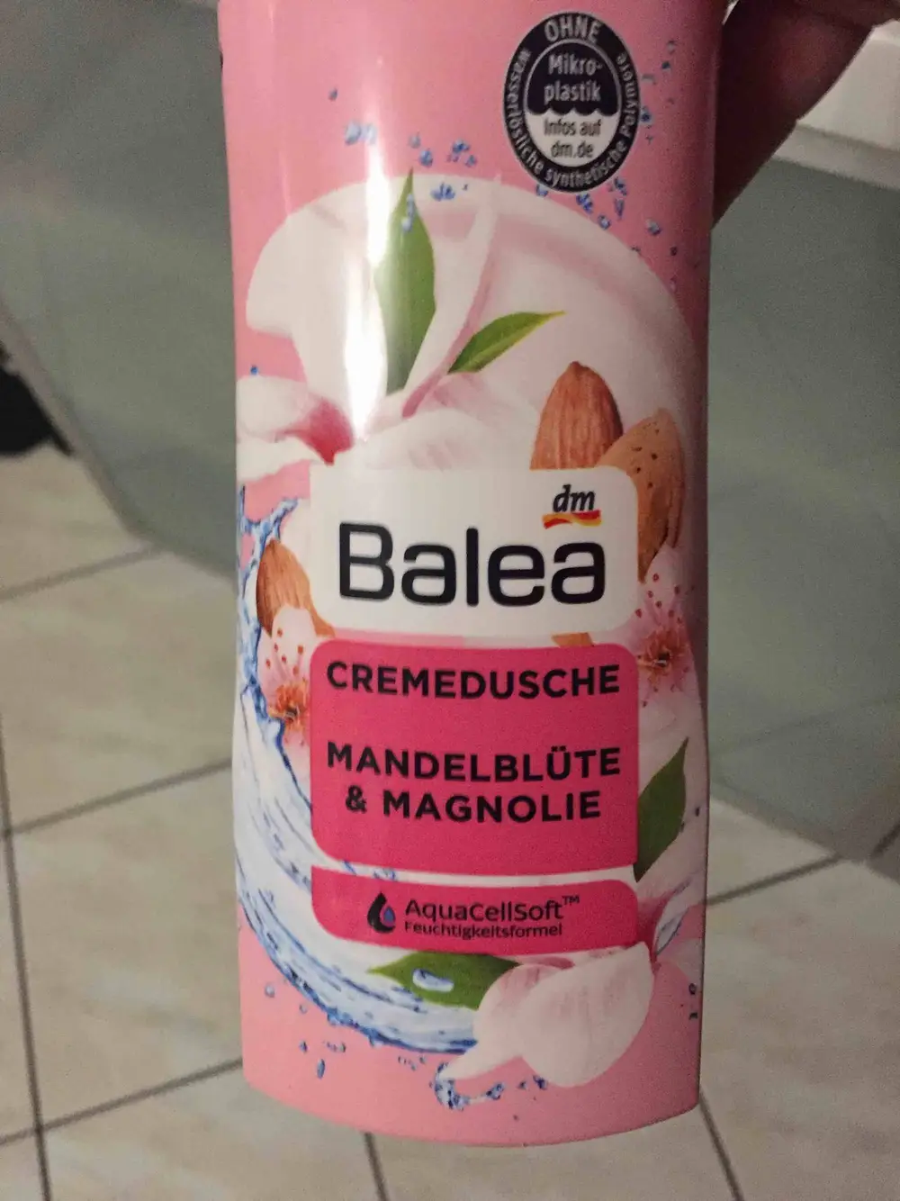 BALEA - Mandelblüte & magnolie - Cremedusche 