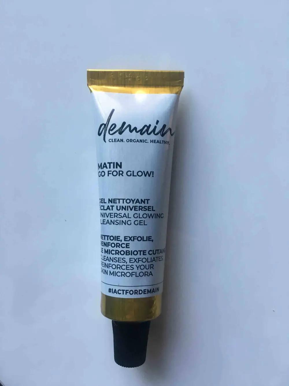 DEMAIN - Matin go for glow ! - Gel nettoyant éclat universel