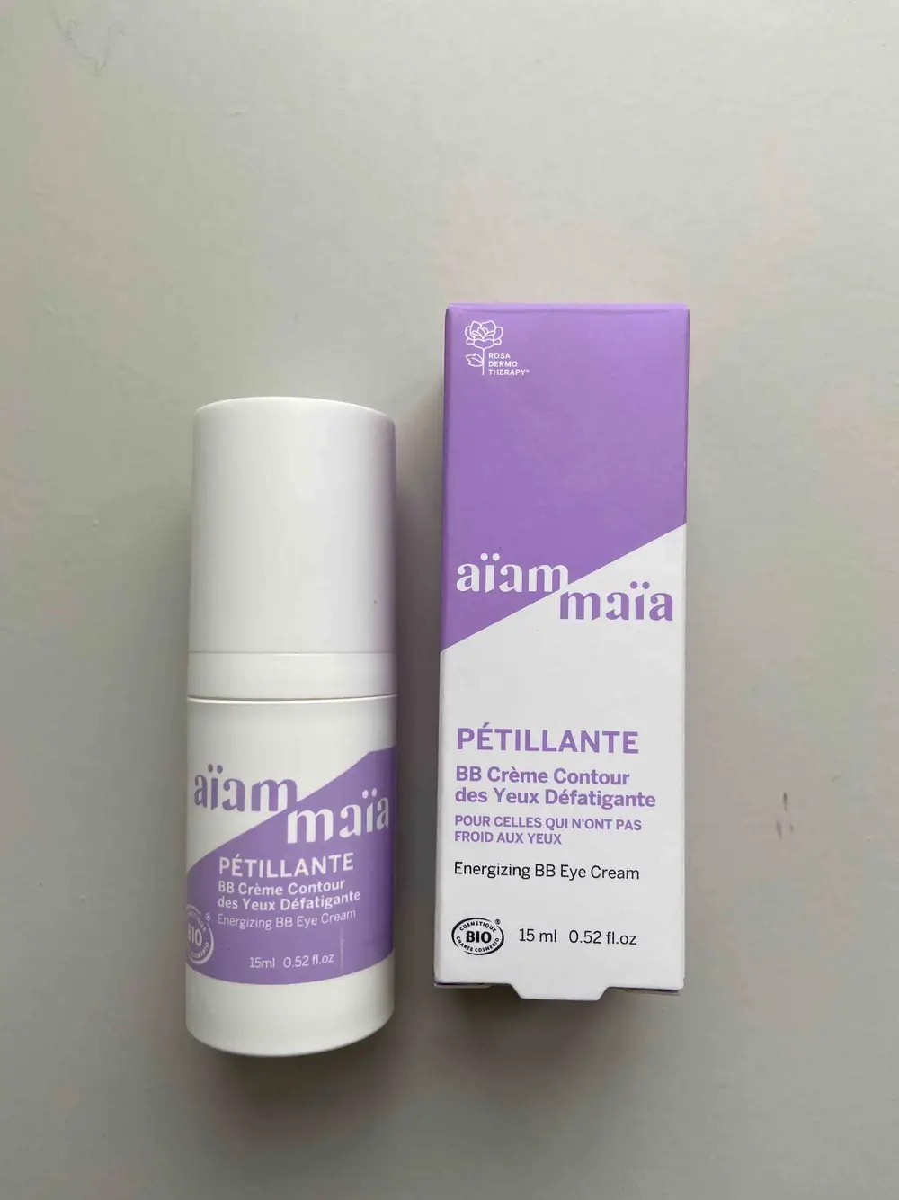 AÏAM MAÏA - Pétillante - BB crème contour des yeux défatigante bio