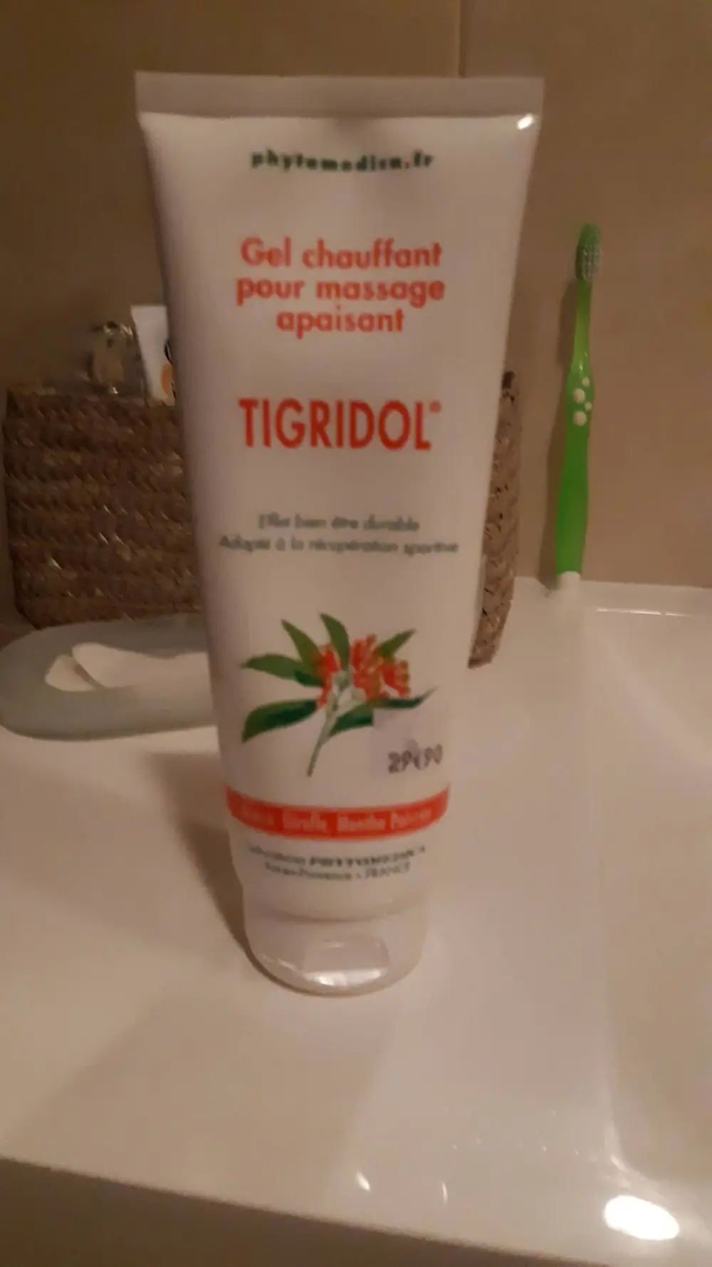 PHYTOMEDICA - Tigridol - Gel chauffant pour massage apaisant