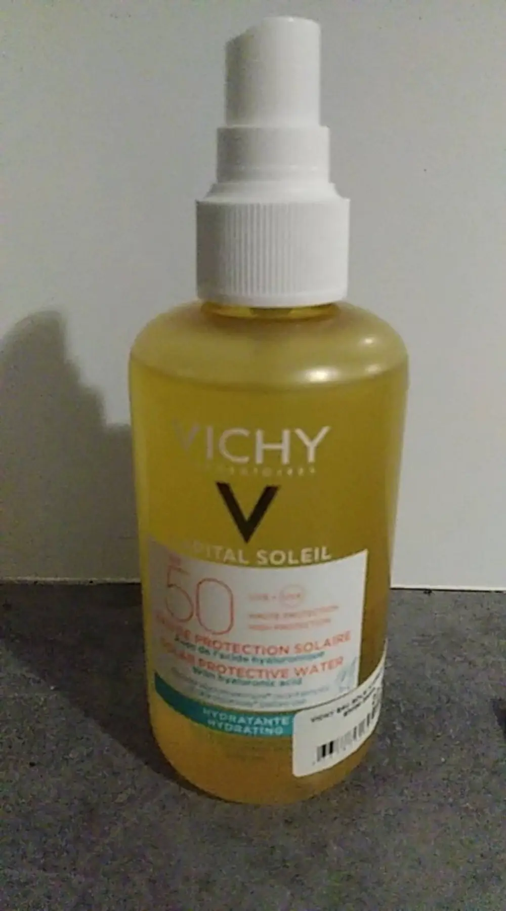 VICHY - Capital soleil - Eau de protection solaire SPF 50