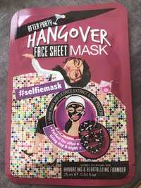 MAXBRANDS - Hangover face sheet mask