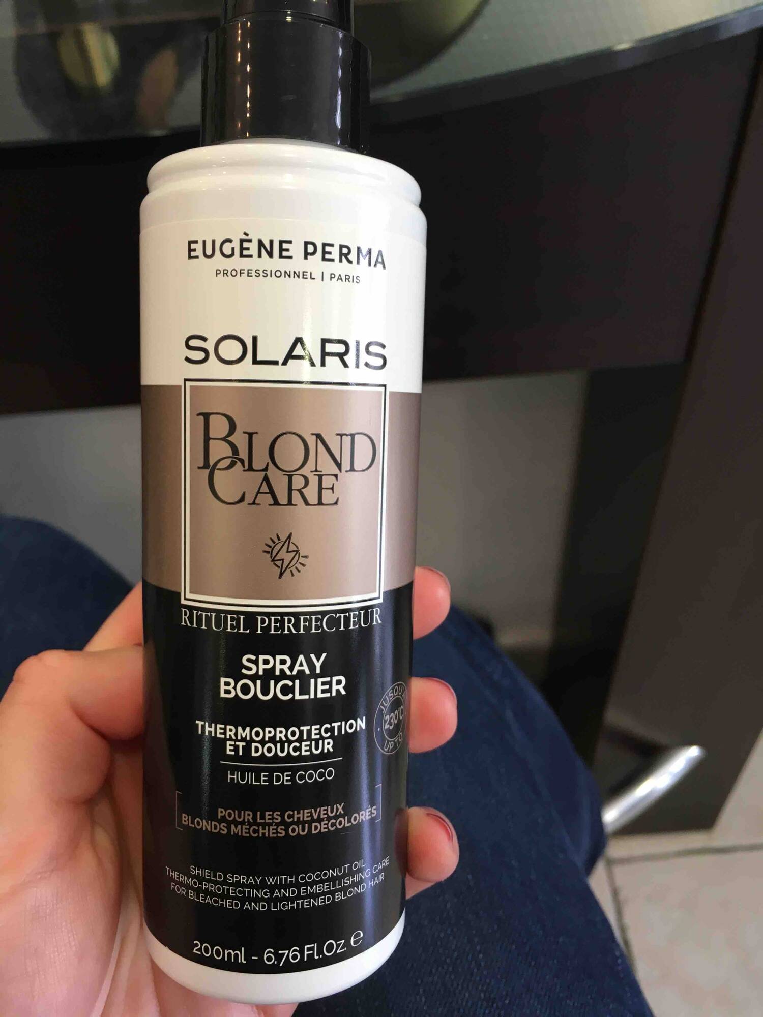 EUGÈNE PERMA - Solaris blond care - Spray bouclier huile de coco