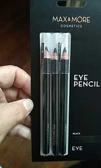 MAX & MORE - Eye pencil black