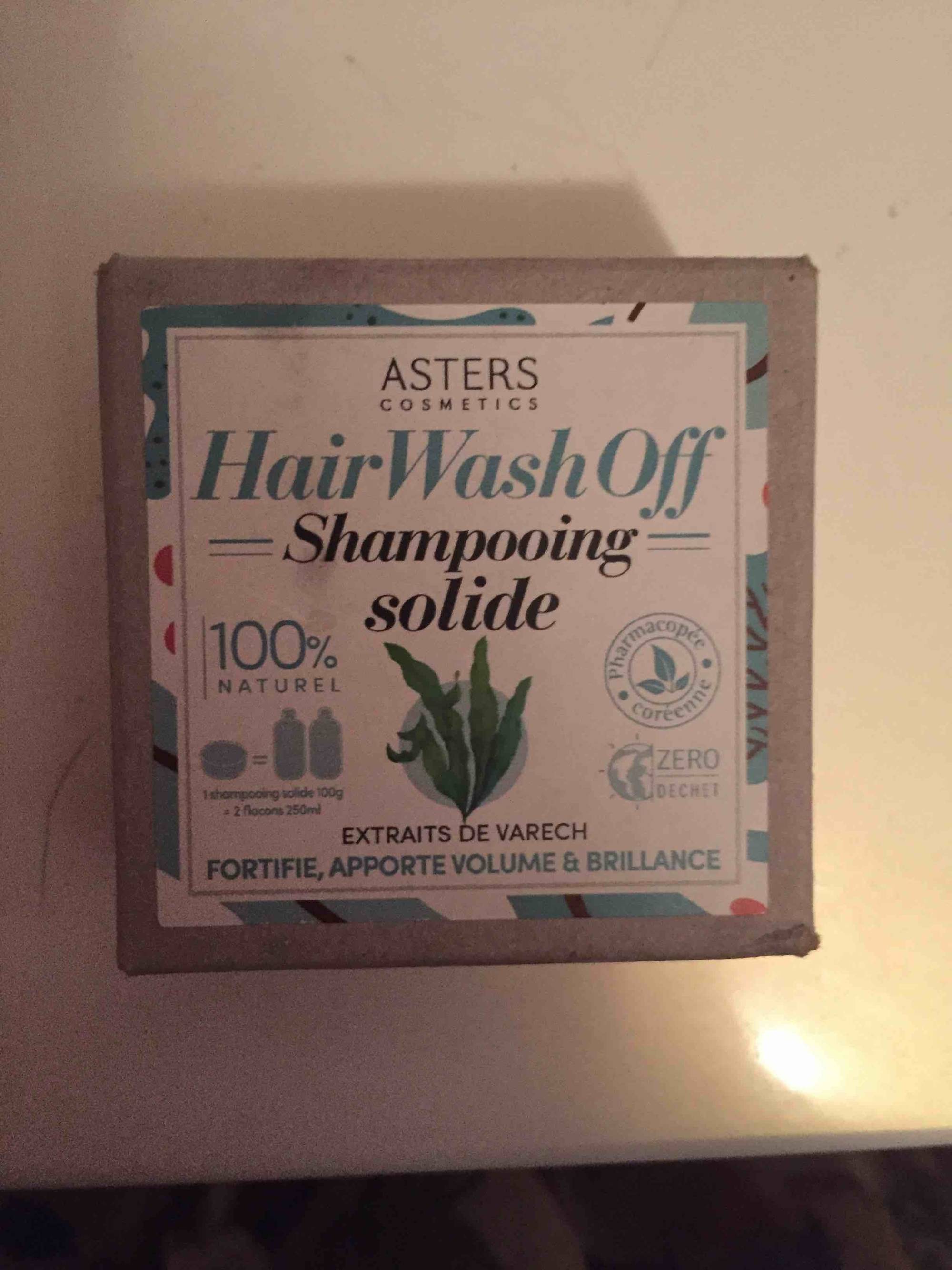 ASTERS COSMETICS - Hair wash off - Shampooing solide extraits de varech