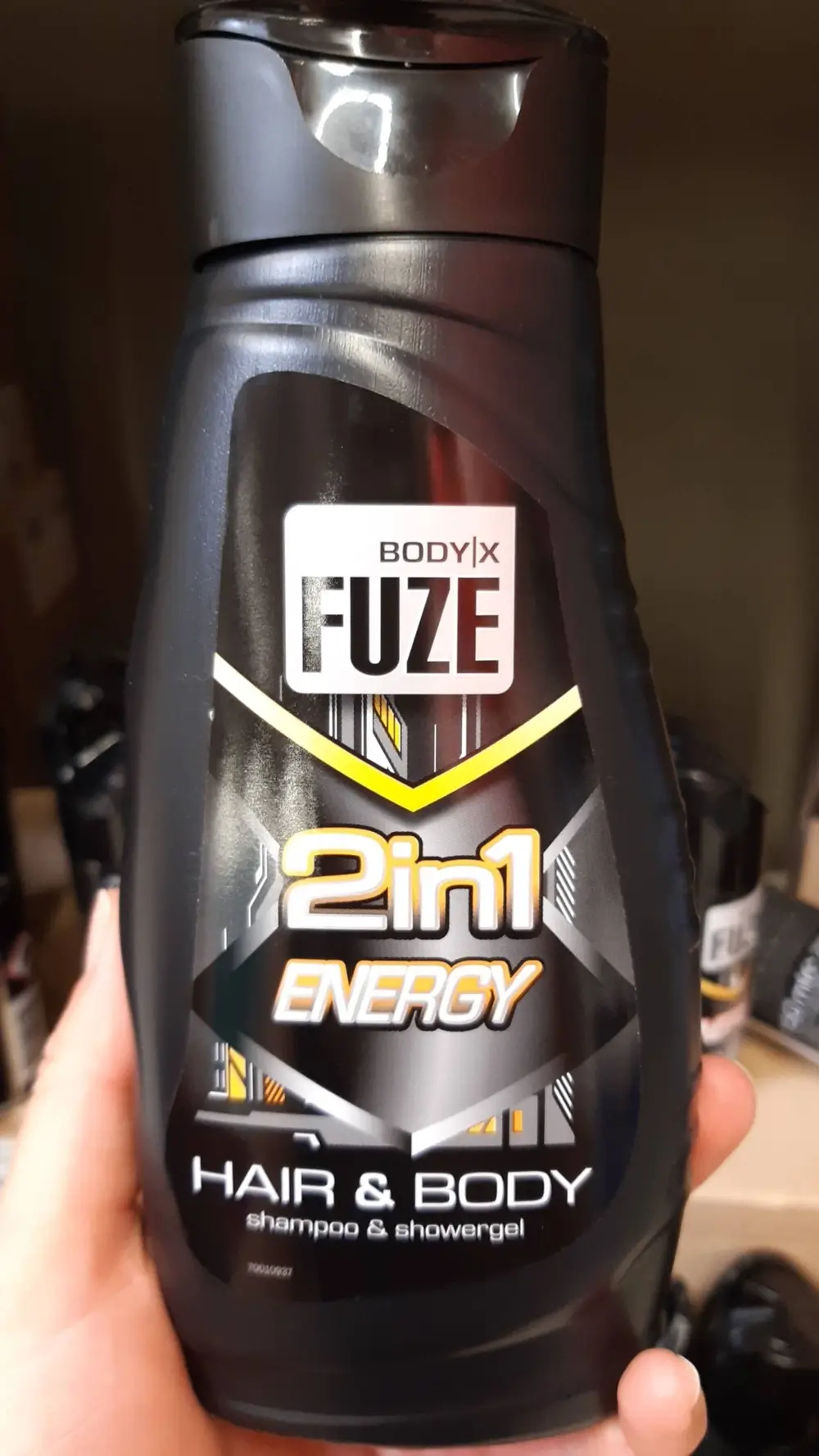 BODY-X FUZE - 2 in 1 energy - Shampoo & shower gel