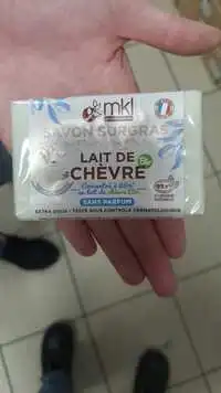 MKL GREEN NATURE - Lait de chèvre - Savon surgras