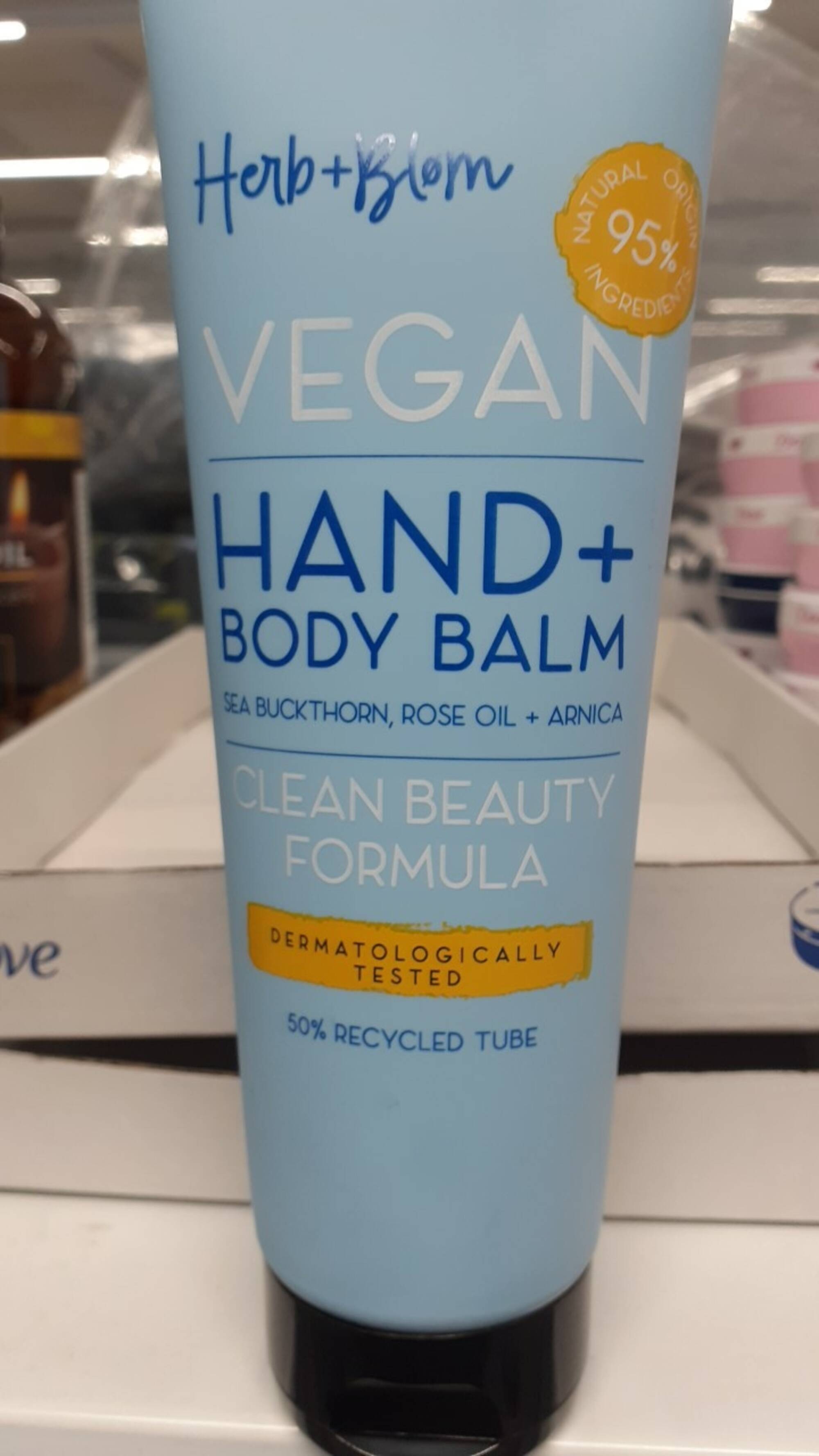 HERB & BLOM - Vegan - Hand + body balm
