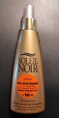 SOLEIL NOIR - Spray huile sèche vitaminée faible protection SPF 10