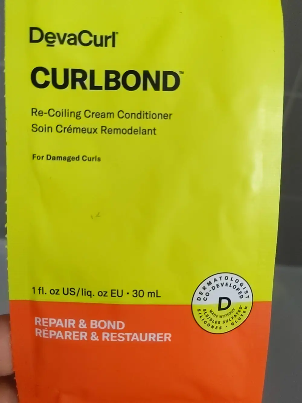 DEVACURL - Curlbond - Soin crémeux remodelant