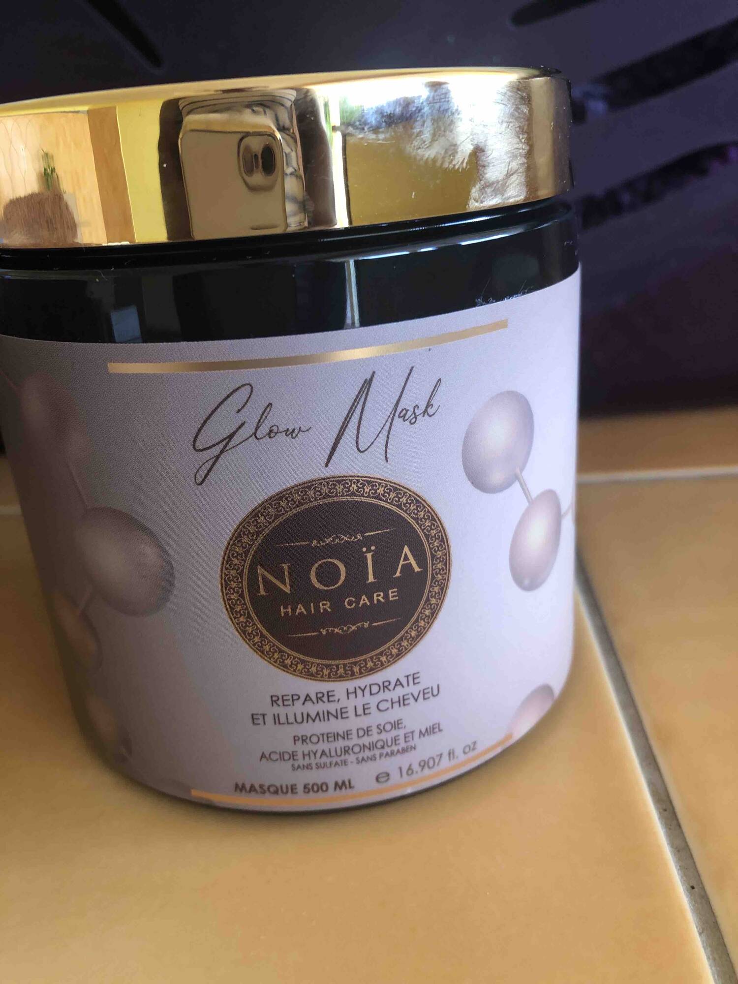 NOÏA - Glow mask - Masque pour cheveux