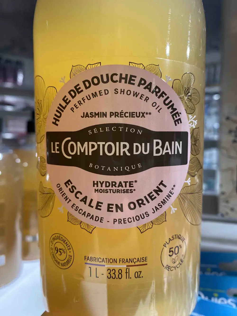 LE COMPTOIR DU BAIN - Jasmin précieux - Huile de douche parfumée 