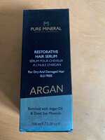 PURE MINERAL - Argan - Sérum pour cheveux à l'huile d'argan