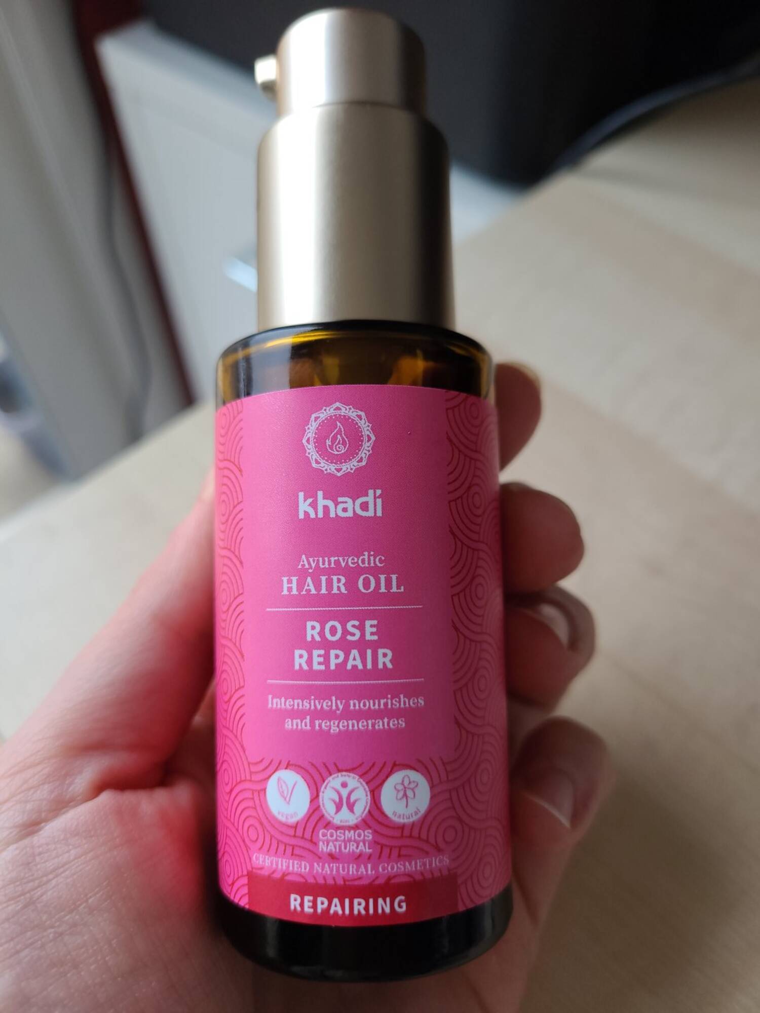 KHADI - Rose repair - Ayurvedic hair oil