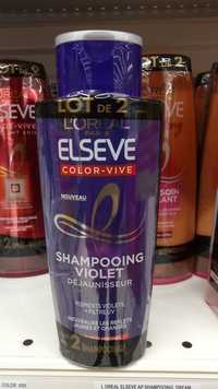 L'ORÉAL - Elsève Color-Vive - Shampooing violet déjaunisseur