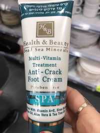 HEALTH & BEAUTY - Multi-vitamin treatment anti-crack  foot cream