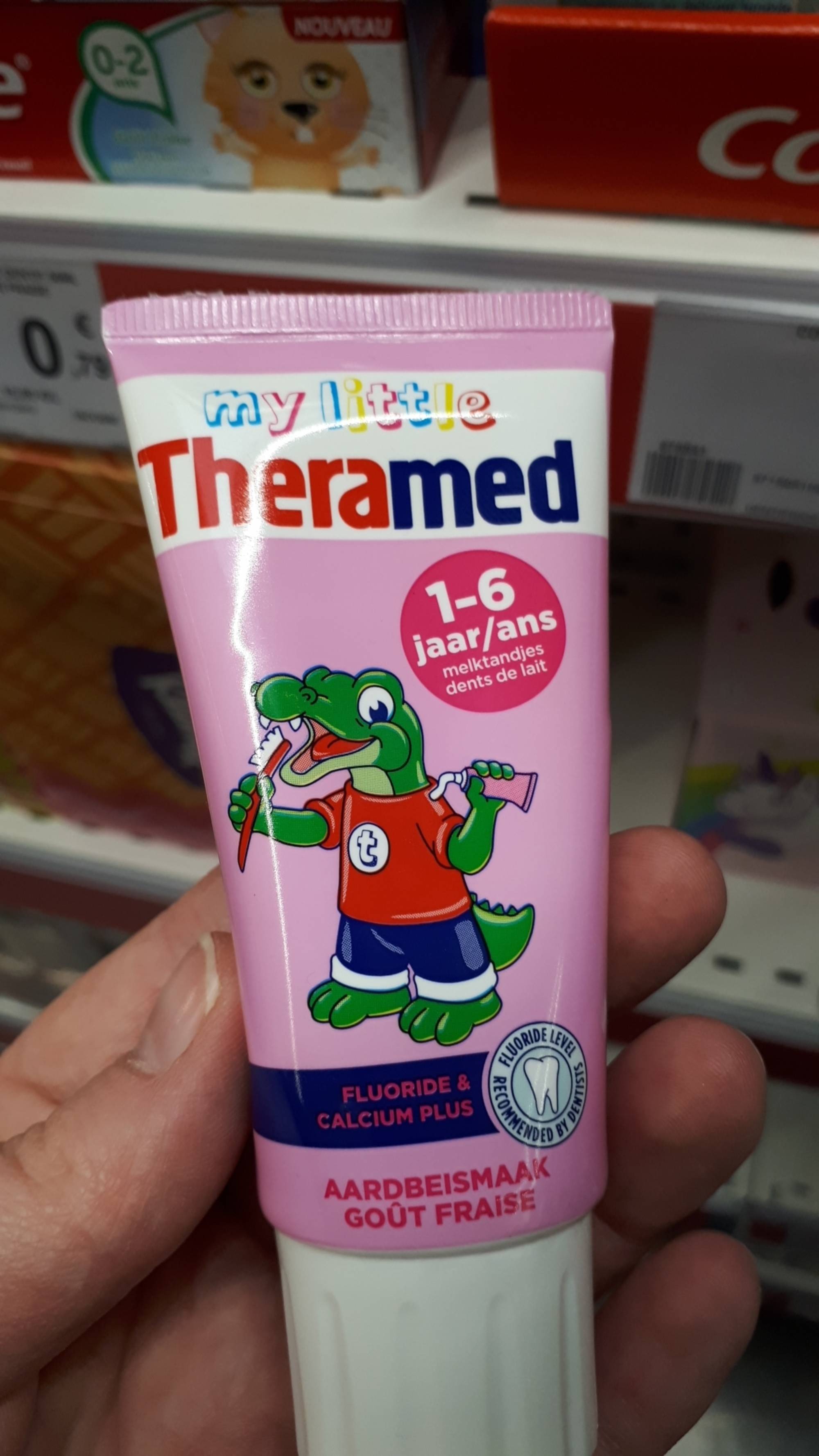 THERAMED - My little theramed - Dentifrice 1-6 ans dents de lait goût fraise