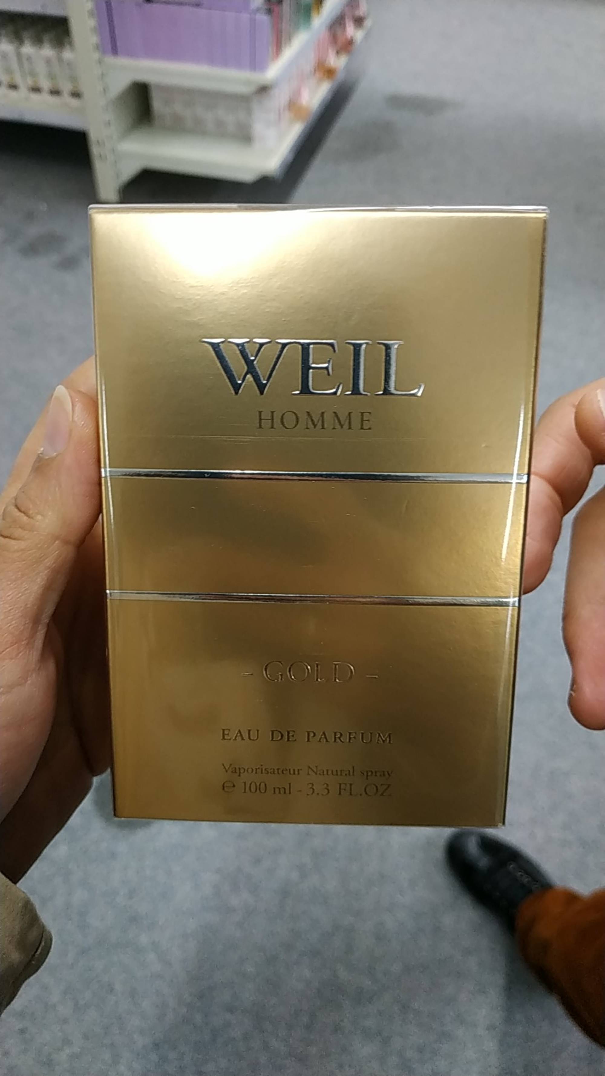 WEIL - Homme gold - Eau de parfum