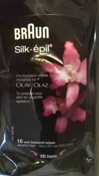 BRAUN - Silk épil - Pre-epilation wipes 