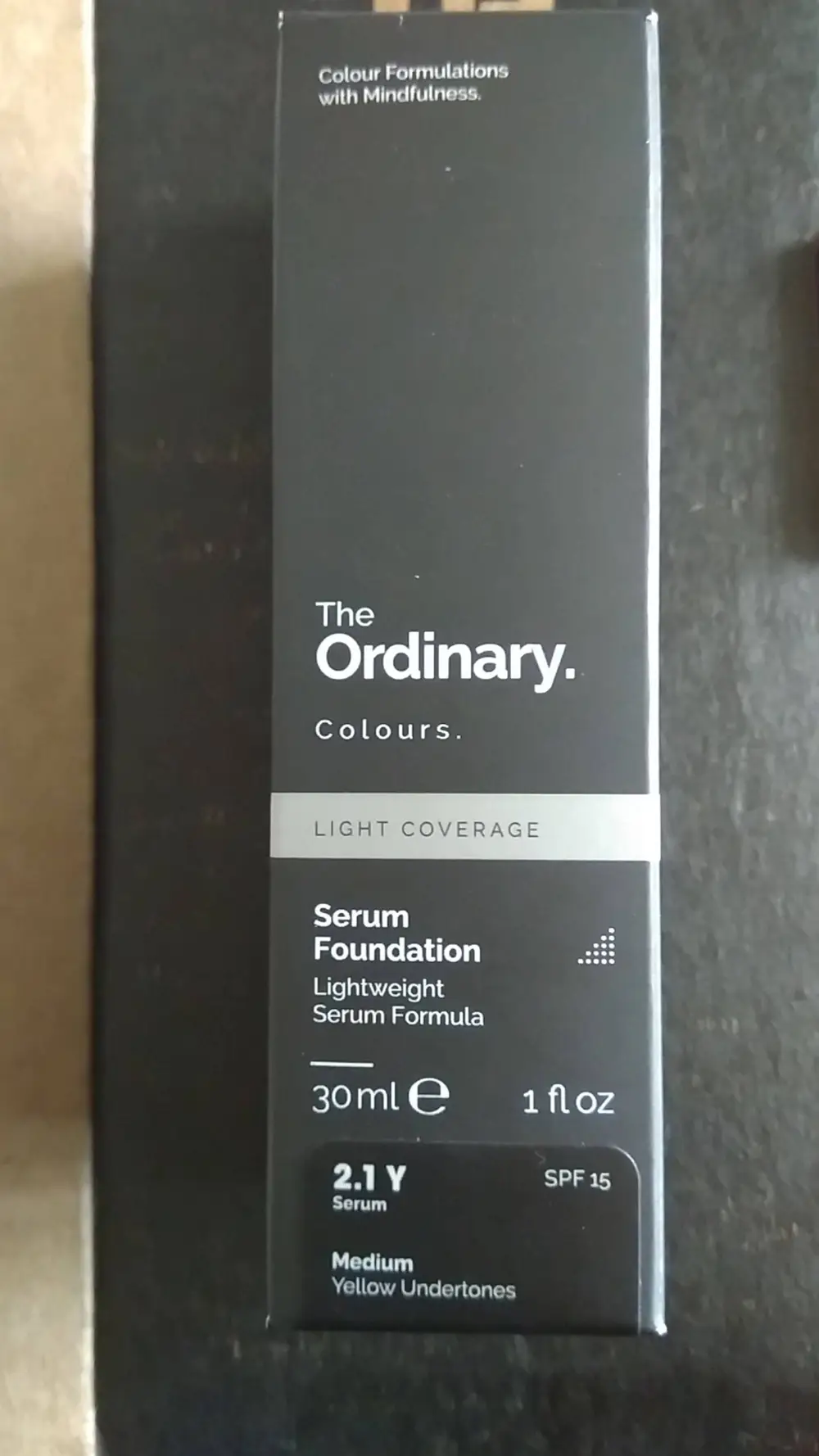 THE ORDINARY - Serum foundation - 2.1 Y medium yellow undertones SPF 15