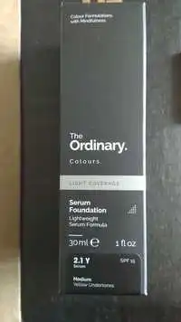 THE ORDINARY - Serum foundation - 2.1 Y medium yellow undertones SPF 15