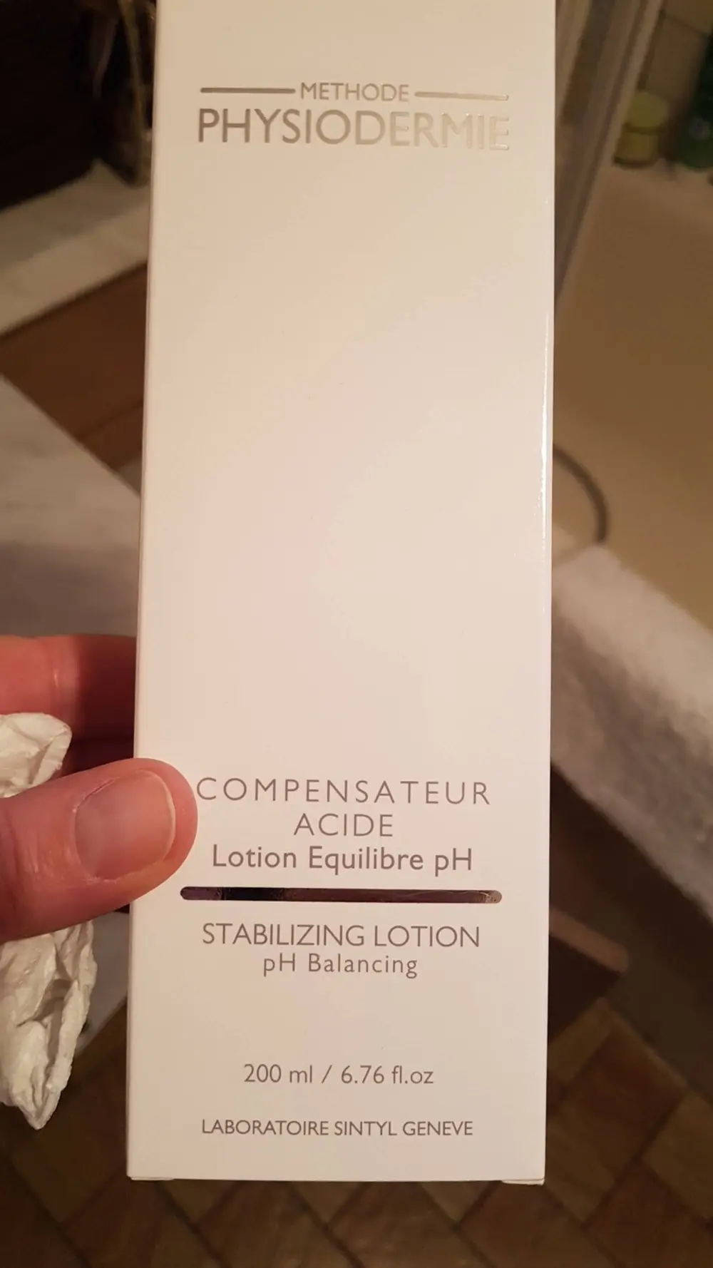 PHYSIODERMIE - Compensateur Acide - Lotion Equilibre pH
