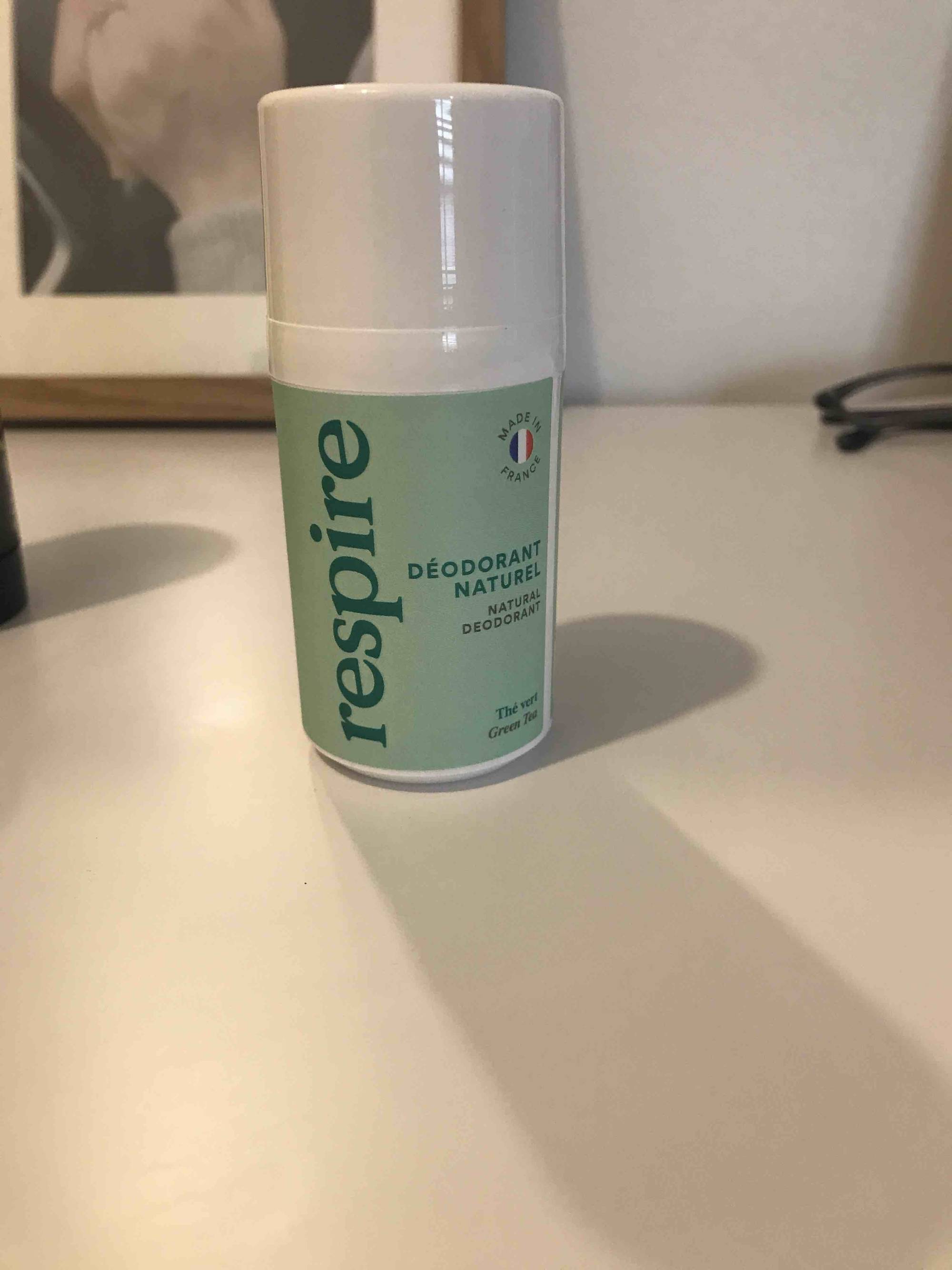 RESPIRE - Thé vert - Déodorant naturel 