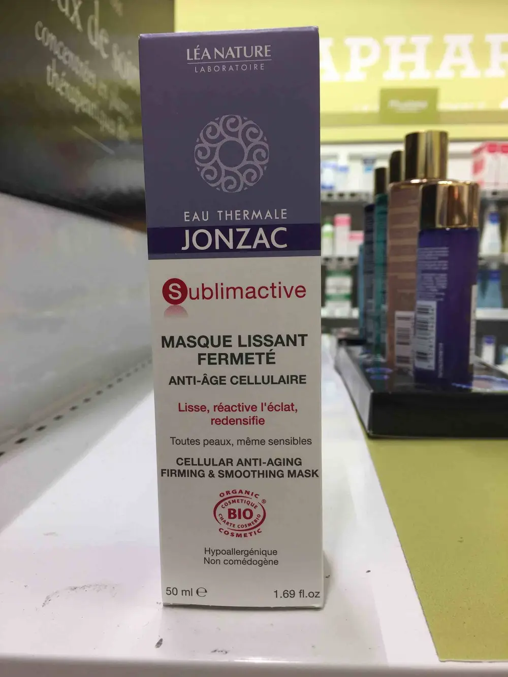 EAU THERMALE JONZAC - Sublimactive - Masque lissant fermeté