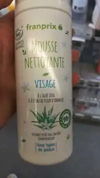 FRANPRIX - Mousse nettoyante visage