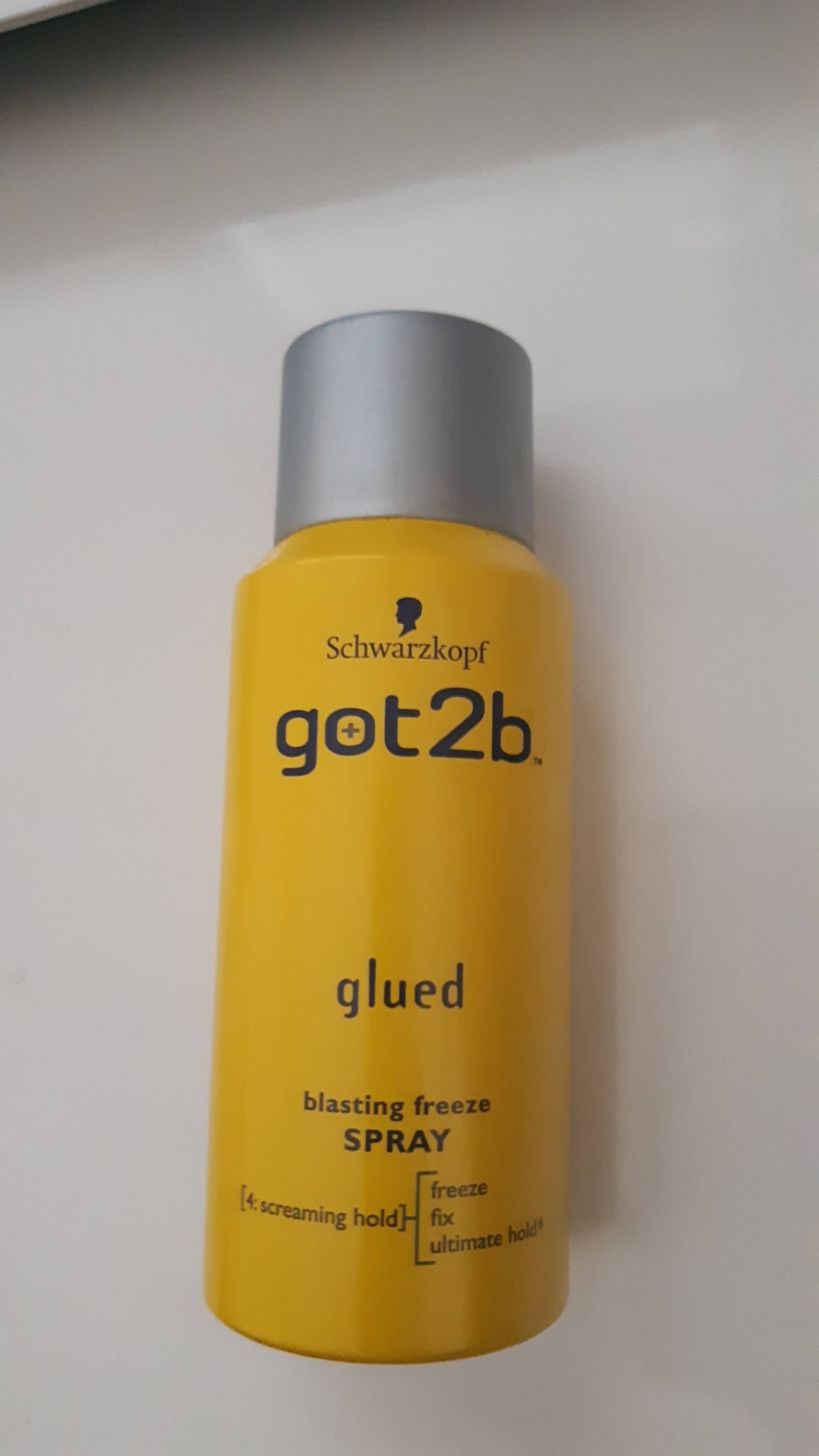 SCHWARZKOPF - Got2b glued - Blasting freeze spray