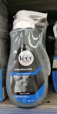 VEET - Men - Crème dépilatoire peaux sensibles 