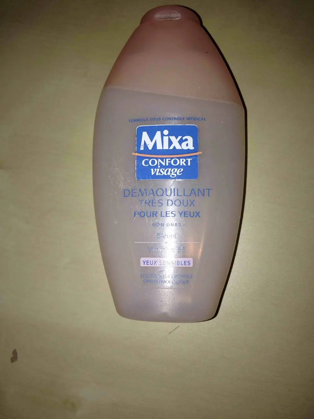 MIXA - Confort visage - Démaquillant très doux pour les yeux