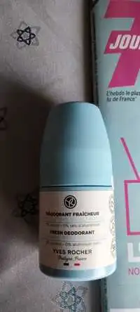 YVES ROCHER - Déodorant fraîcheur avec de l'Edulis bio de la Gacilly