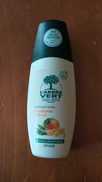 L'ARBRE VERT - Déodorant spray mandarine & thé vert