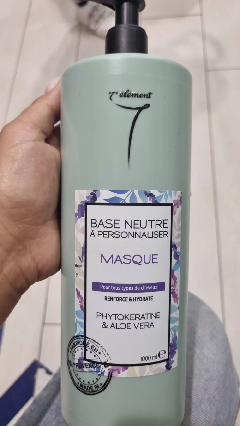7ÈME ÉLÉMENT - Phytokératine & Aloe vera - Masque